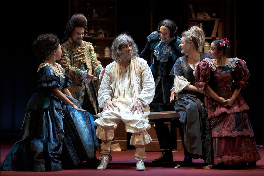 Molière Il Malato Immaginario al Teatro Manzoni di Milano