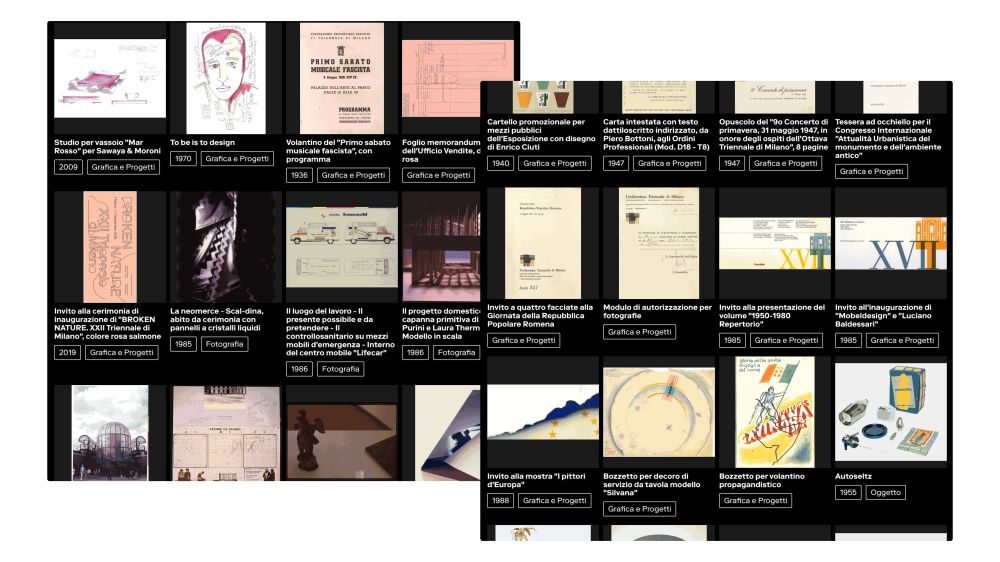 Triennale Milano apre l'archivio al pubblico – Un nuovo ecosistema digitale supportato dall'intelligenza artificiale