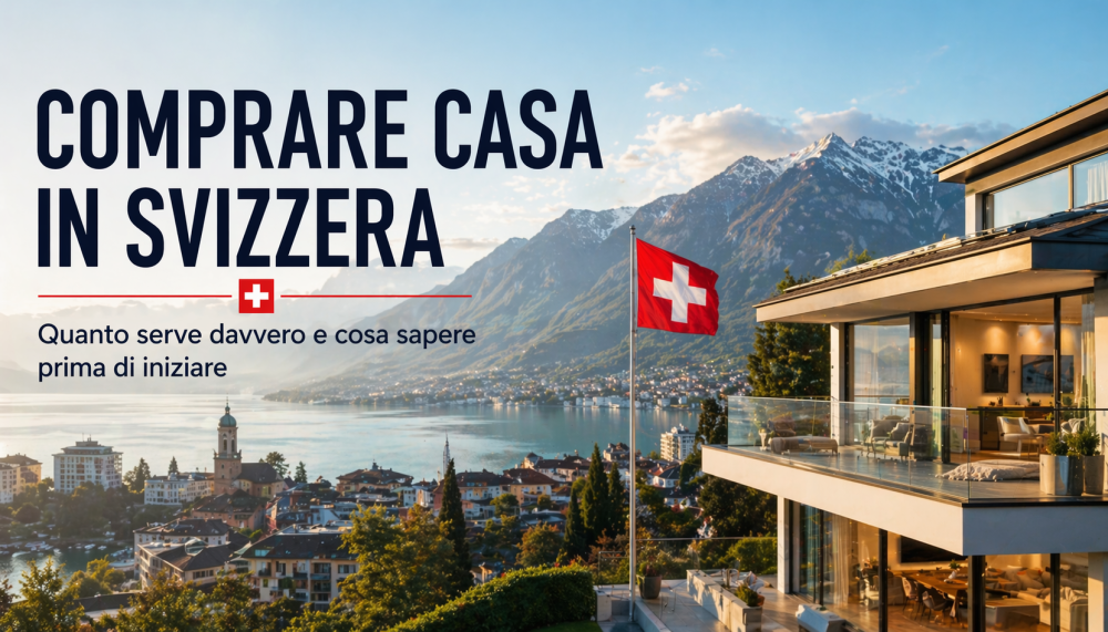 Comprare casa in Svizzera — quanto capitale serve davvero e cosa valutare prima di iniziare