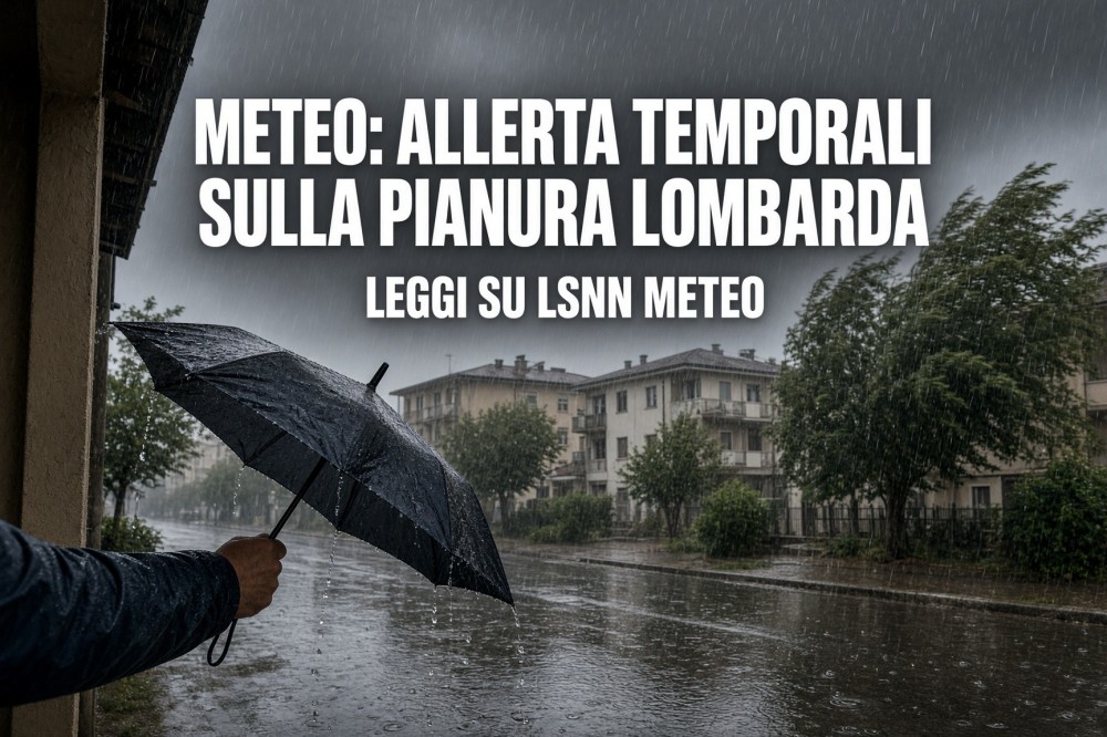 Regione Lombardia, allerta gialla per temporali: quadro valido fino al 17 agosto