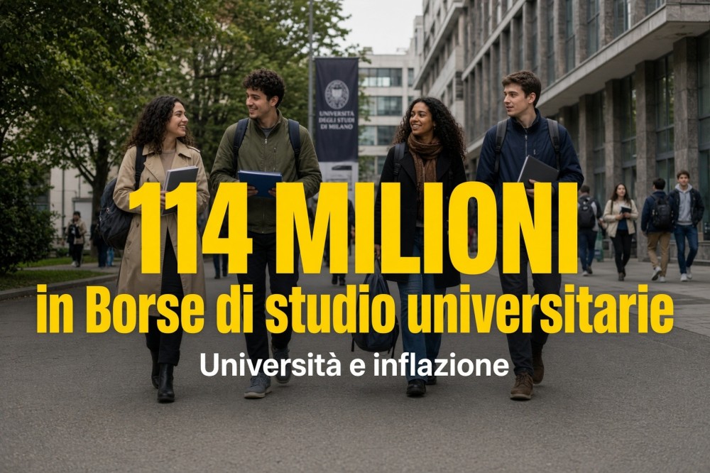 Borse di studio universitarie, Regione Lombardia stanzia oltre 114 milioni per il 2026/2027