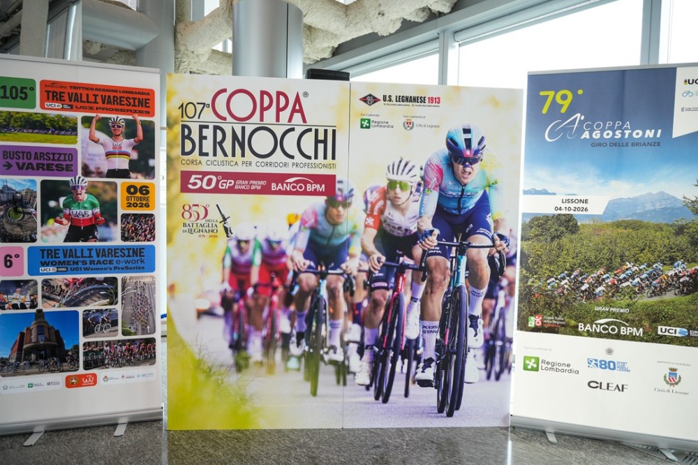Ciclismo - Trittico Regione Lombardia 2026, al via dal 4 ottobre: Agostoni, Bernocchi e Tre Valli