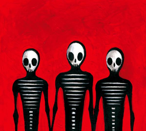 Dopo il loro bellissimo ultimo album La testa indipendente, tornano di nuovo in scena con il sogno del gorilla bianco - TRE ALLEGRI RAGAZZI MORTI