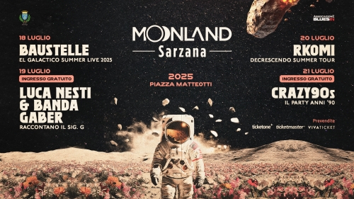 Moonland 2025: Quattro Serate di Musica e Cultura ...