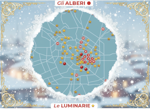 L’albero dei Giochi illumina piazza Duomo — Mi...